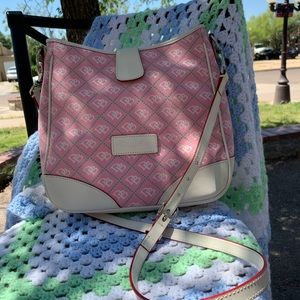 Dooney and Bourke tall slim feedbag